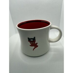 Starbucks One Eyed Ghost Monster Coffee Cup Mug Halloween Pals   12oz. 2006